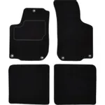 Patosnice ŠKODA OCTAVIA I 09.96-12.10 (velur, 4kom., crna) IC-C63AF9