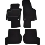 Patosnice ŠKODA OCTAVIA II 02.04-06.13 (velur, 4kom., crna) IC-C63AFB
