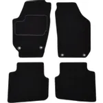 Patosnice ŠKODA ROOMSTER 03.06-05.15 (velur, 4kom., crna) IC-C63B03