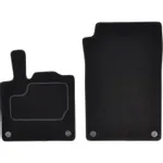 Patosnice SMART FORTWO 01.04-01.07 (, velur, 2kom., crna) IC-C6367A