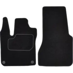 Patosnice SMART FORTWO 07.14- (velur, 2kom., crna) IC-E65442