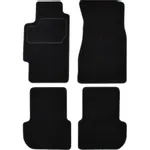 Patosnice SUBARU SVX 09.92-12.97 (velur, crna) IC-E6570D