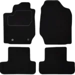 Patosnice TOYOTA COROLLA VERSO 08.01-05.04 (velur, 4kom., crna) IC-C639CD