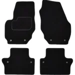 Patosnice VOLVO S80 II 03.06-12.16 (velur, 4kom., crna) IC-E65794