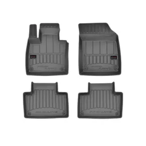 Patosnice VOLVO XC90 II 09.14-12.19 ( gumeni pvc, 4kom., crna) IC-G04V33