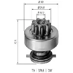 Pogonski zupčanik, starter MAGNETI MARELLI 940113020114 IC-A760BF Pogonski zupčanik, starter MAGNETI MARELLI 940113020114 IC-A760BF