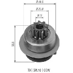 Pogonski zupčanik, starter MAGNETI MARELLI 940113020186 IC-A760F5 Pogonski zupčanik, starter MAGNETI MARELLI 940113020186 IC-A760F5