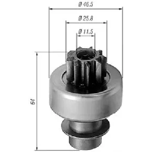 Pogonski zupčanik, starter MAGNETI MARELLI 940113020242 IC-A76120