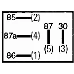 Postolje releja HELLA 8JD733 767-001 IC-B52822