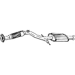 Prednji izduvni lonac BOSAL BOS165-295 IC-B8B204