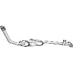 Prednji izduvni lonac BOSAL BOS278-041 IC-433408