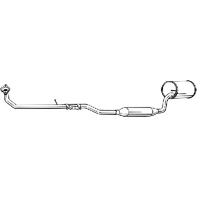 Prednji izduvni lonac BOSAL BOS292-511 IC-A7DA21