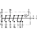Prekidač 4 migavca HELLA 6HF002 372-041 IC-248119