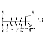 Prekidač 4 migavca HELLA 6HF003 916-011 IC-B514EA