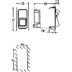 Prekidač 4 migavca HELLA 6HH004 570-451 IC-B514EE