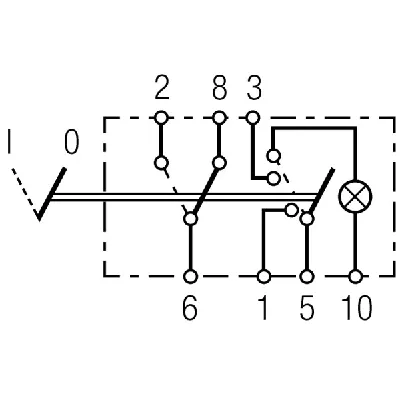 Prekidač 4 migavca HELLA 6HH004 570-451 IC-B514EE