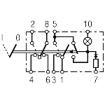Prekidač 4 migavca HELLA 6HH007 832-301 IC-9DC9E5