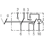 Prekidač 4 migavca HELLA 6HH007 832-661 IC-B514F8