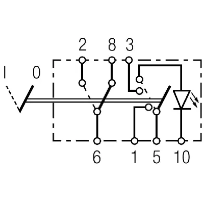 Prekidač 4 migavca HELLA 6HH007 832-661 IC-B514F8