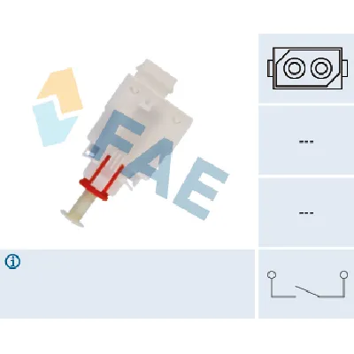 Prekidac, aktiviranje kvačila FAE FAE24465 IC-BB9376