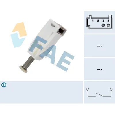 Prekidac, aktiviranje kvačila FAE FAE24791 IC-C3A99B