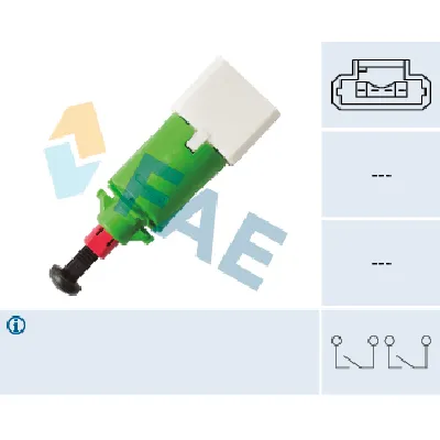 Prekidac, aktiviranje kvačila FAE FAE24894 IC-D7B7A7