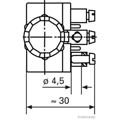 Prekidac, glavno svjetlo HERTH+BUSS 70526012 IC-G0ORDT