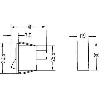 Prekidač HELLA 6EH004 406-002 IC-B39A63