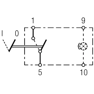 Prekidač HELLA 6EH007 832-011 IC-9AB391