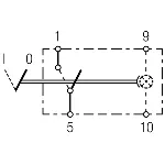Prekidač HELLA 6EH007 832-021 IC-9A805A