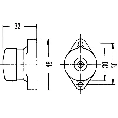 Prekidač HELLA 6EJ001 569-001 IC-A76332