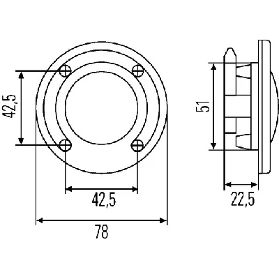 Prekidač HELLA 6EJ996 067-631 IC-B51476