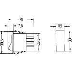 Prekidač HELLA 6FH004 406-052 IC-B51493
