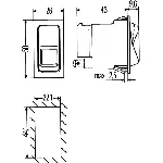 Prekidač HELLA 6FH004 570-501 IC-263112