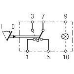 Prekidač HELLA 6GM004 570-081 IC-9BBE1F