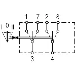 Prekidač HELLA 6GM004 570-231 IC-B514CB