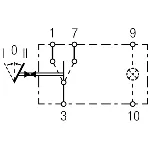 Prekidač HELLA 6GM007 832-241 IC-A681D8