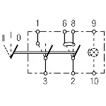 Prekidač HELLA 6RH004 570-411 IC-A401BD