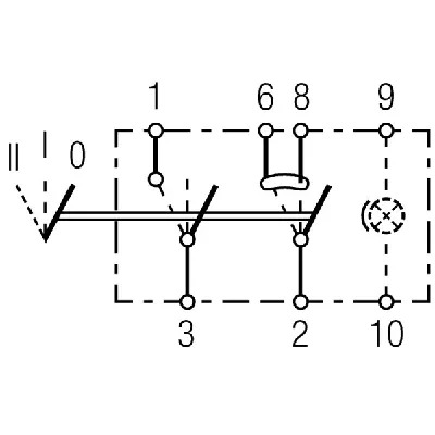 Prekidač HELLA 6RH004 570-411 IC-A401BD