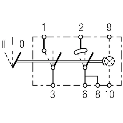 Prekidač HELLA 6RH004 570-671 IC-B516E7