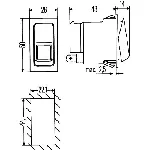 Prekidač HELLA 6RH007 832-331 IC-B516E9