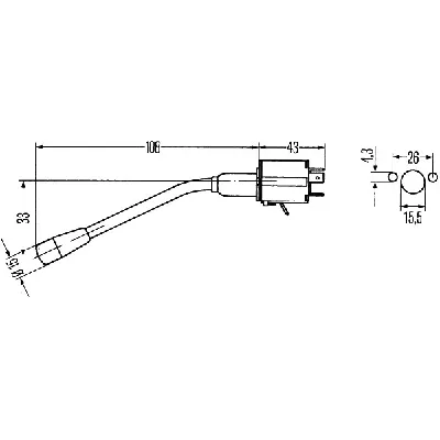 Prekidač migavca HELLA 6BA001 539-001 IC-310603