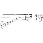 Prekidač poluge upravljača HELLA 6BA001 539-027 IC-B513ED