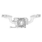 Prekidač poluge upravljača OE FIAT 735469478 IC-C00D4B