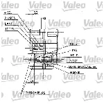 Prekidač poluge upravljača VALEO VAL251154 IC-307934