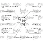 Prekidač poluge upravljača VALEO VAL251219 IC-307956