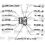 Prekidač poluge upravljača VALEO VAL251259 IC-307961