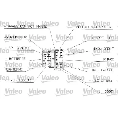 Prekidač poluge upravljača VALEO VAL251308 IC-AE4304