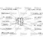Prekidač poluge upravljača VALEO VAL251309 IC-A843FF