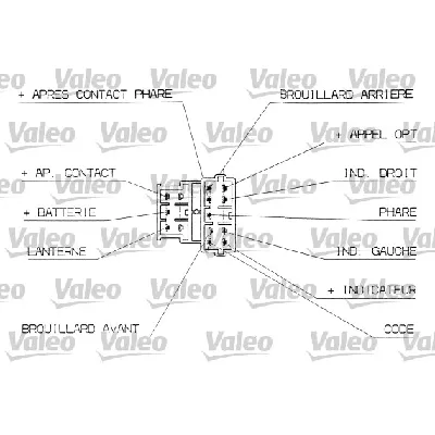 Prekidač poluge upravljača VALEO VAL251311 IC-A0D5C5